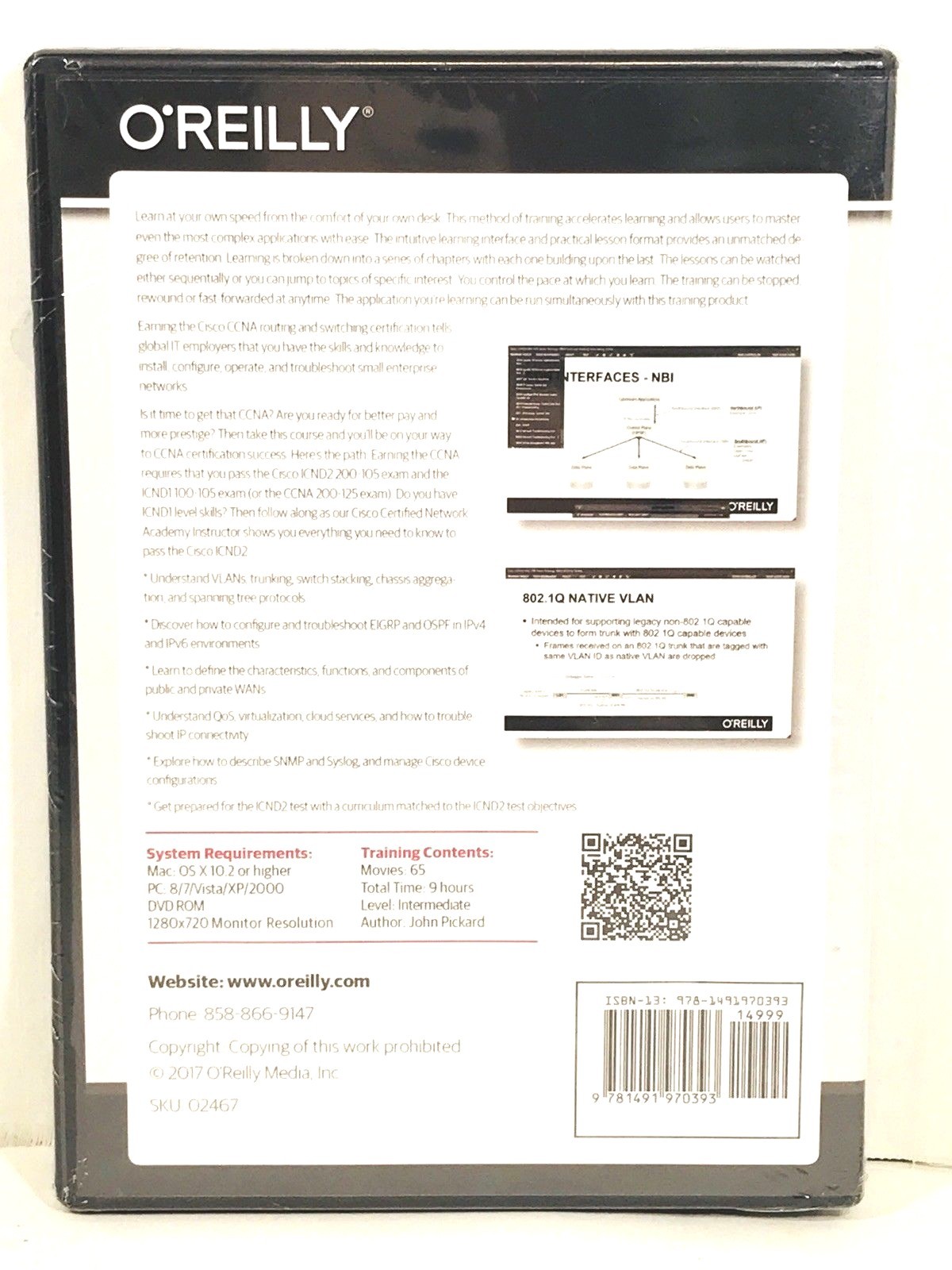 Cisco ICND2 200-105 Exam Training Training DVD by O'Reilly Media