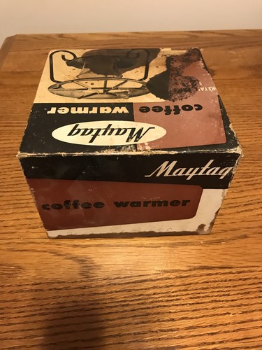 Rare Vintage Maytag Coffee Warmer With Box Newton, Iowa