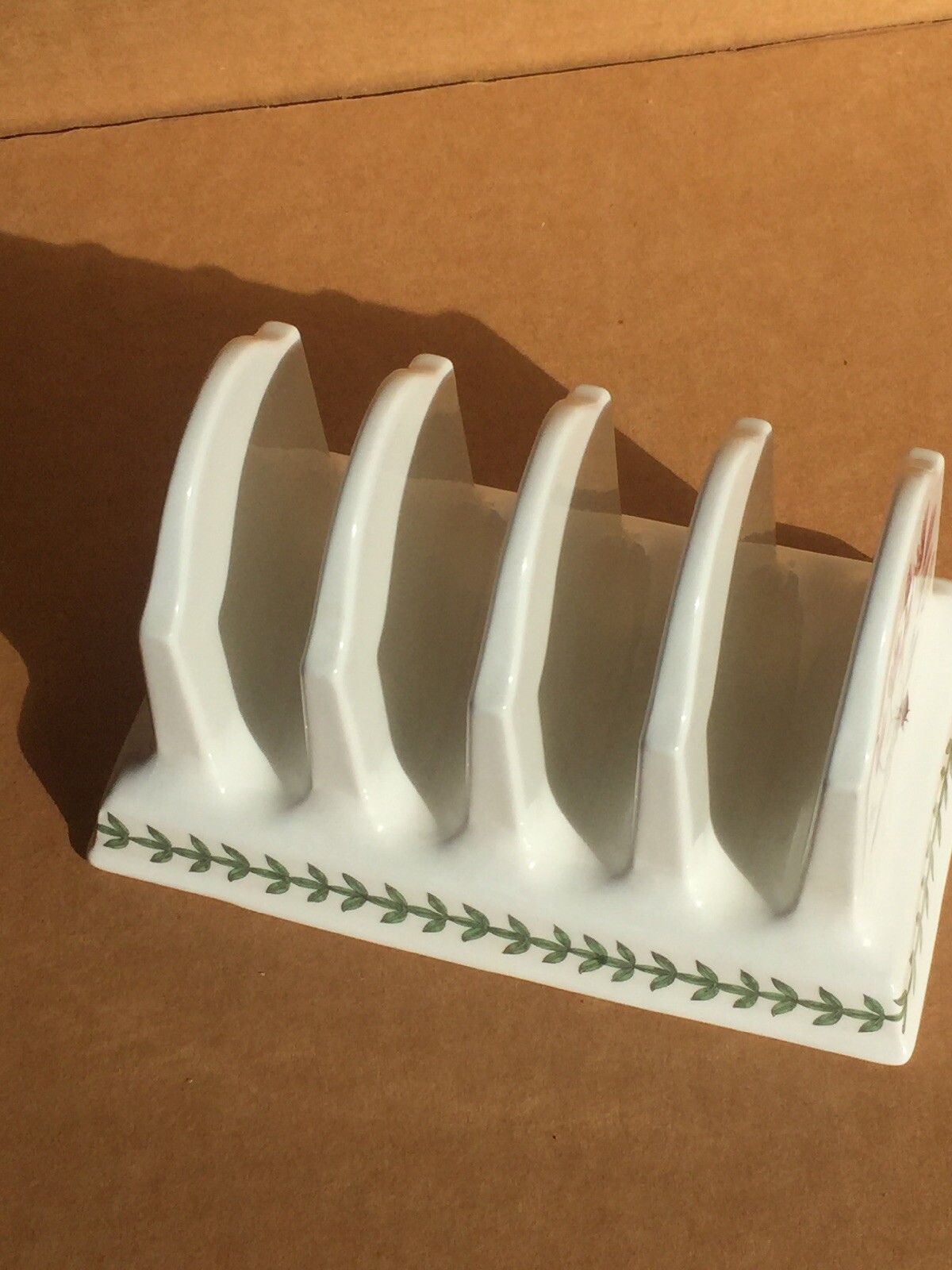 Portmeirion Botanic Garden Cyclamen Toast Napkin Mail Holder