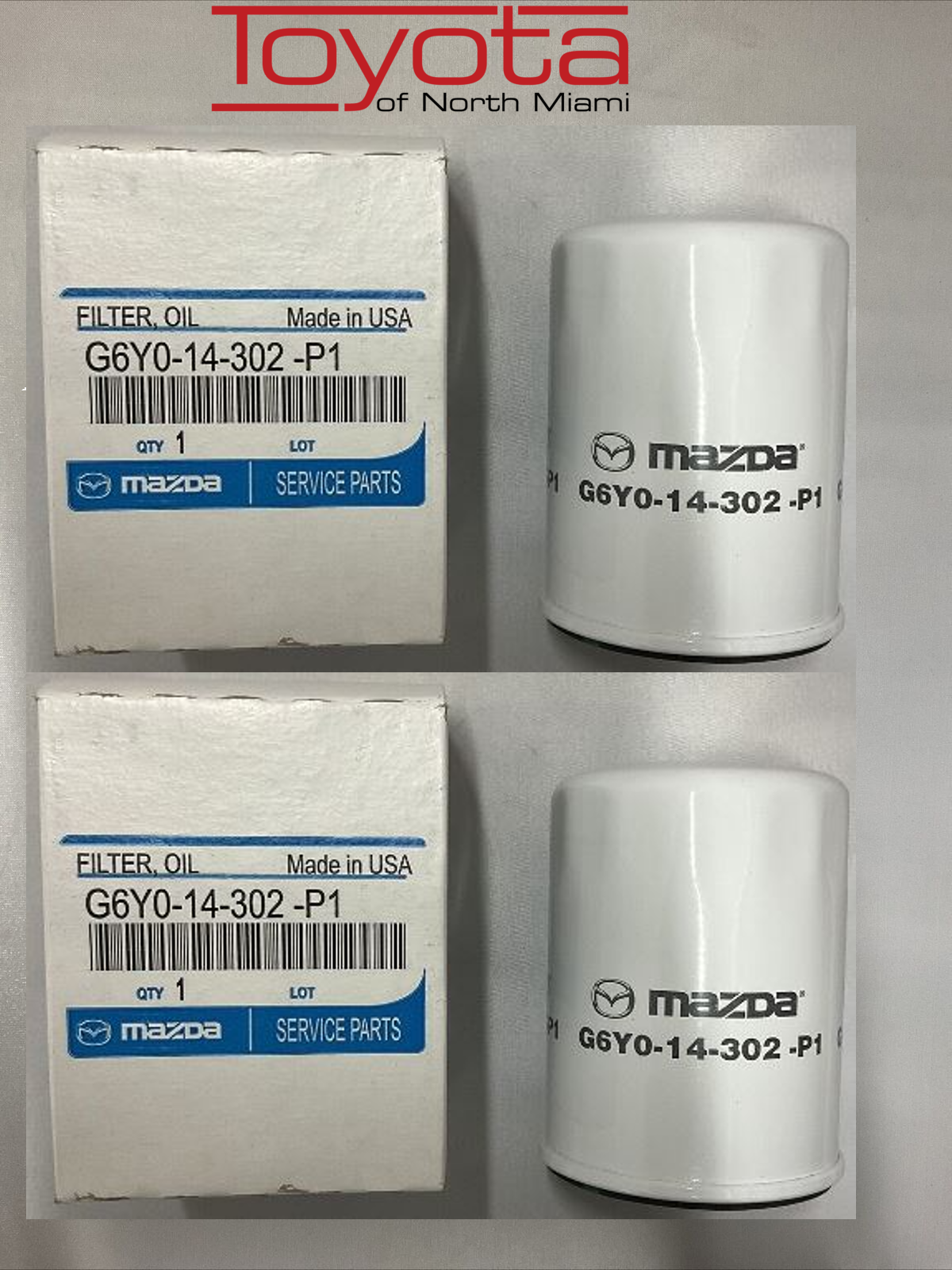 その他 imation T-60EGLN Mazda New OEM Oil filter G6Y0-14-302-P1 (2 Pack) | eBay