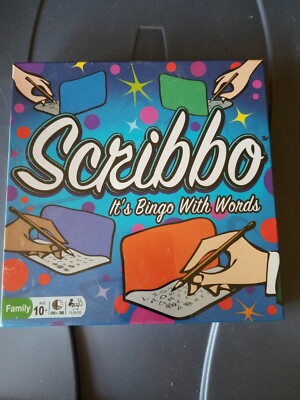 New Scribbo It's Bingo With Words