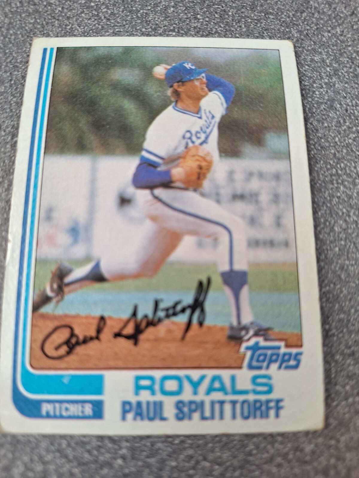 1982 Topps - Paul Splittorff #759 j217