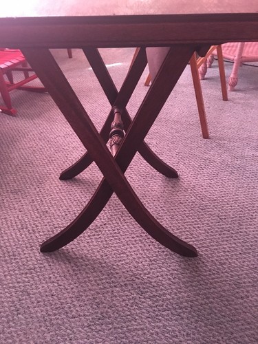 Antique Victorian Folding Card Table