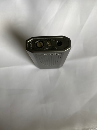 Ronson Jet Lite by Zippo Single Jet Torch Cigar Lighter - Gunmetal Stripes - New