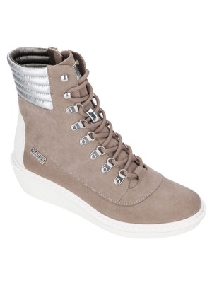 

REACTION KENNETH COLE Женские серые кроссовки на танкетке 1/2 дюйма на платформе Rhyme 7,5 м, Серый, RLF9049E4