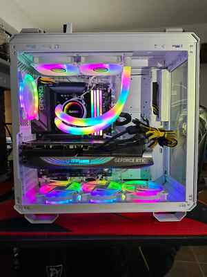 i9 14900K Gaming PC NVIDIA RTX 4090 - 128GB DDR5 RGB! 6000Mhz RAM+4TB SSD+WiFi 6