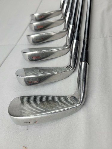 Impex II Oversize Stainless Irons RH 5-PW Tour Series R Flex Graphite Shafts