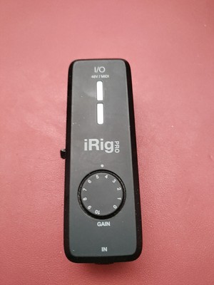 IK Multimedia iRig Pro I/O Universal Audio and MIDI Interface Guitar and MIC