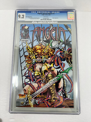 CGC 9.2 Image Comics Angela #1 Special Edition 1995 Pirate Angela Cover