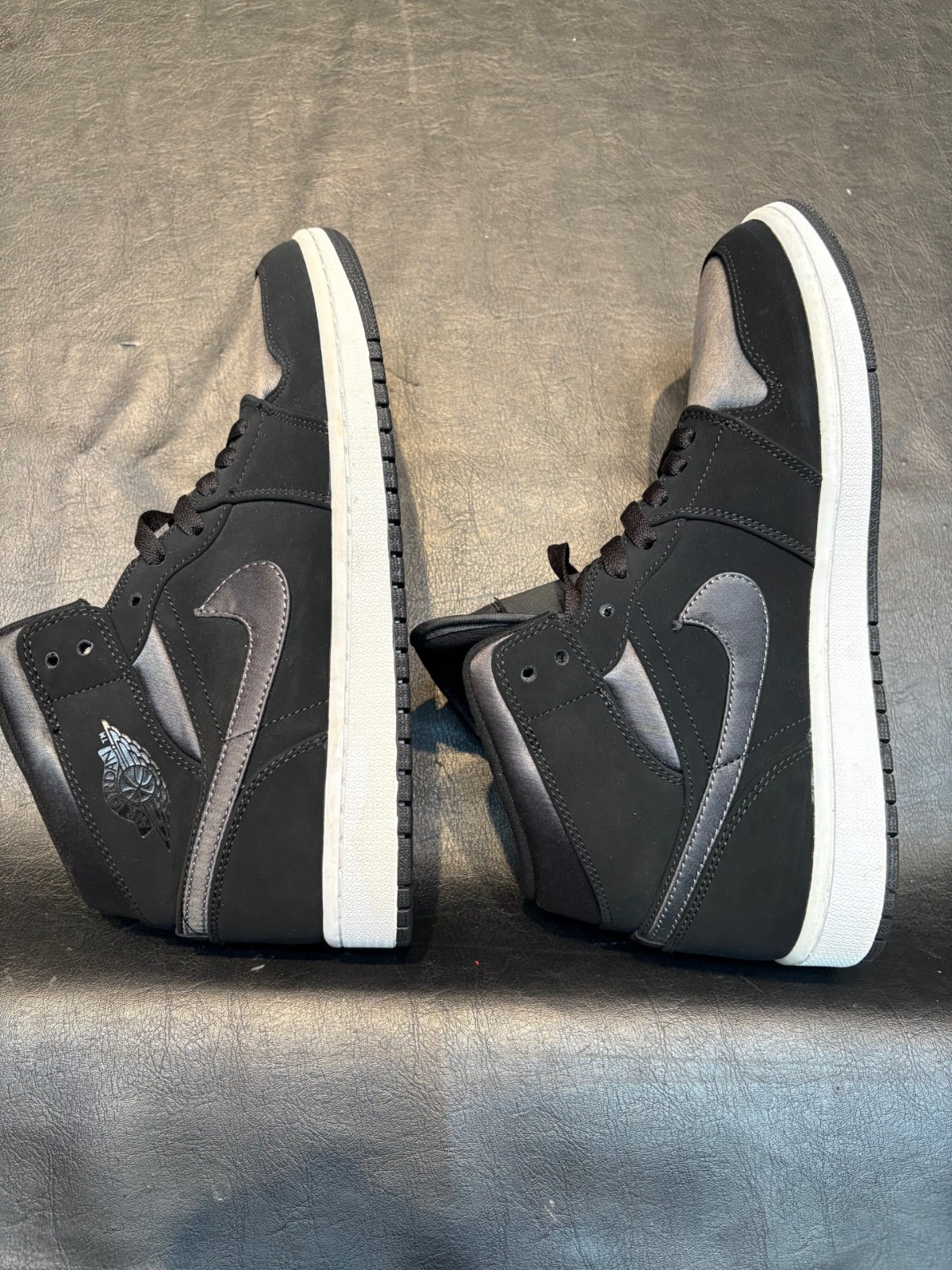 Nike Air Jordan 1 Retro Mid SE Shoes 2019 Black Anthracite White