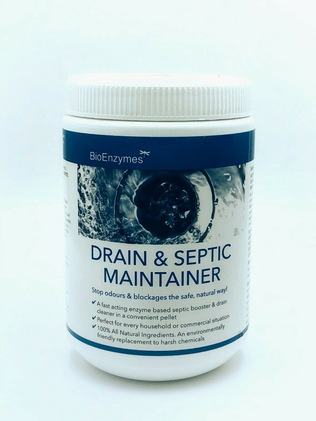 DRAIN CLEANER Bio Enzymes Drain & Septic Maintainer 600g Unclogs Drains