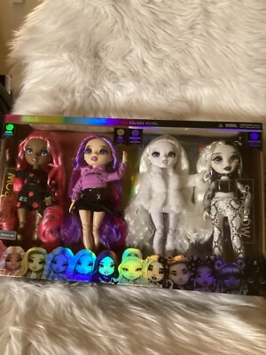 MGA Entertainment Rainbow High & Shadow High Fashion Doll Set - Pack of 4