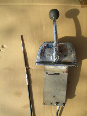 Vintage Morse Top Mount Marine Boat Control Lever Shifter / Throttle       2BSMT