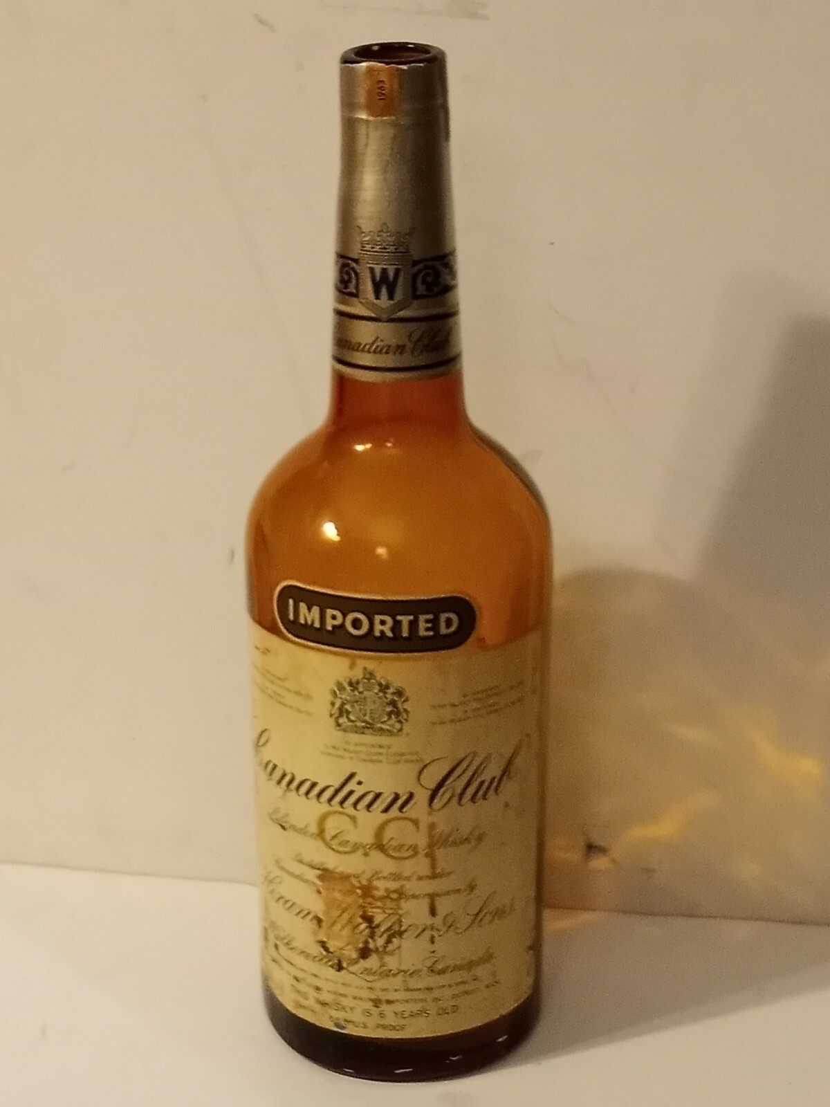 Canadian Club Blended Whisky 1750ml3本 Canadian Club 6 Year Old Whisky - 1977-1983 (with
