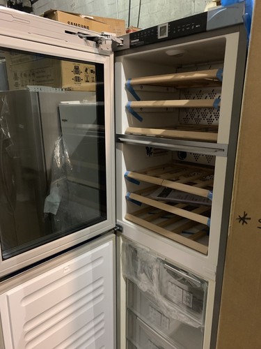 Liebherr WF1061 48 Inch Built-In Dual Zone Wine Cooler with 34 Bottle Capacity,