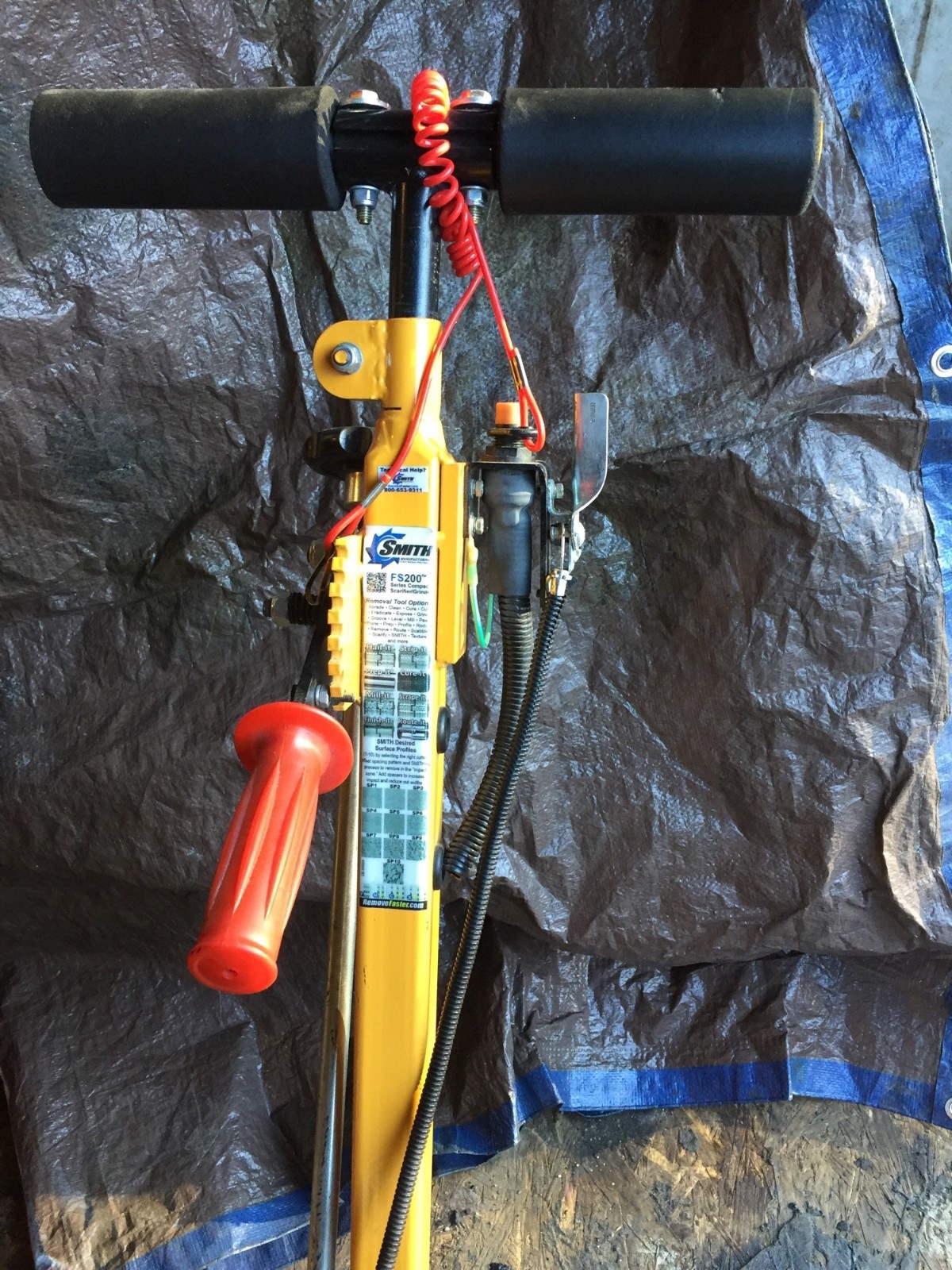 Smith Manufacturing Mfg Scarifier Grinder FS200D  Used very little.