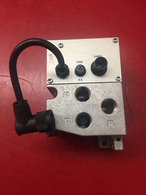 FESTO VIGP-04-FB-D-1 Power Block 4 amp Fuse 24VDC 16bar