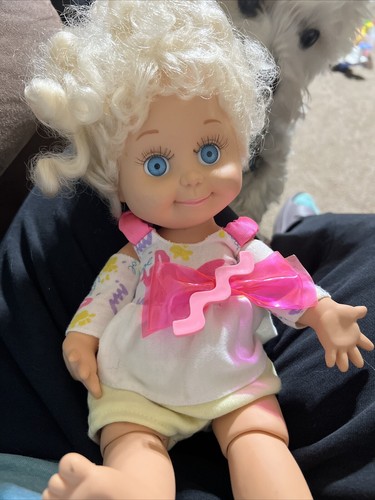 Galoob Baby Face So Sweet Sandi Doll Blonde 1990 - Out of Box