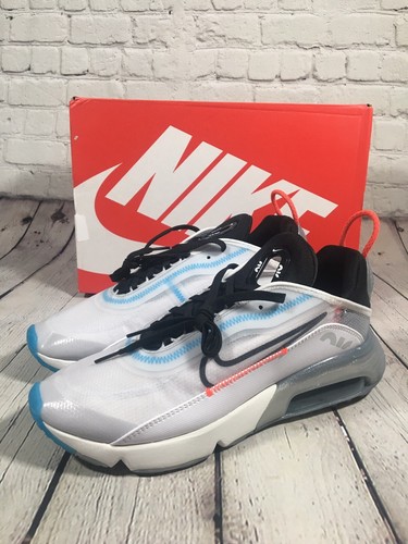 Nike Air Max 2090 Running Shoes White Black Platinum CT7695100 Men Multi  Sizes | EBG