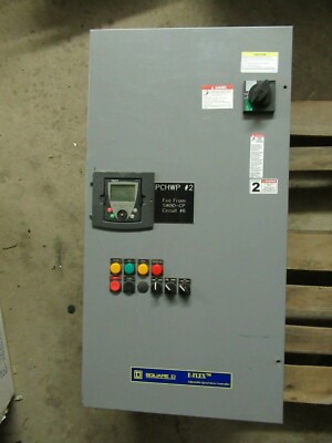 SQUARE D ALTIVAR E-FLEX ATV61HD11N4 480 VOLT 15 HP 21 AMP VSD / VFD DRIVE BYPASS
