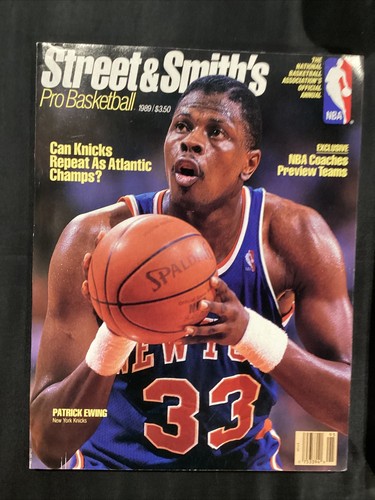 【中古】 STREET &amp; SMITH’S GUIDE TO PRO BASKETBALL/BALLANTINE BOOKS (USA)/STREEG &amp; SMITH’S MAGAZINES(ED.)  96-97 1989 Street & Smith's Pro Basketball Guide Magazine Patrick