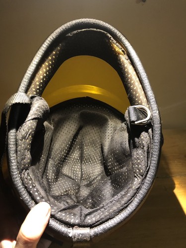 Rare Arctic Cat Pantera Metalflake Snowmobile Helmet