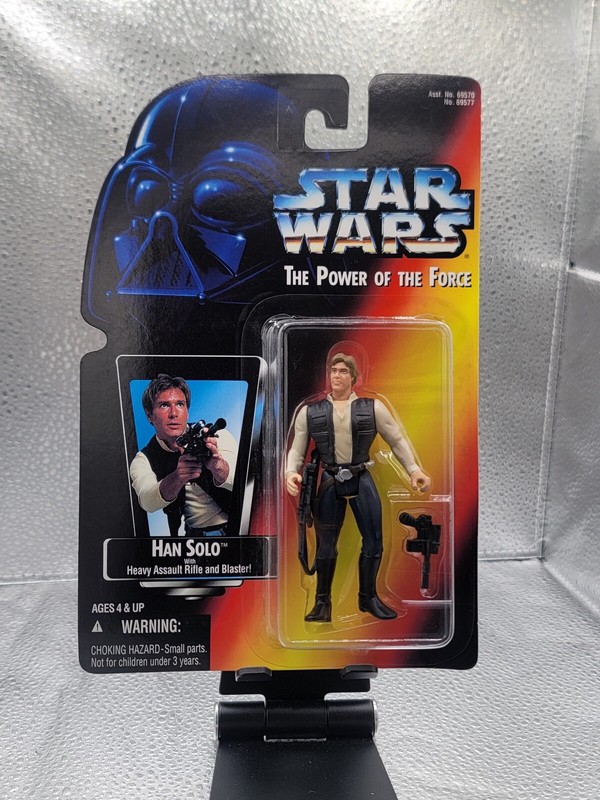 1996 Hasbro Star Wars The Power of the Force: Han Solo Figure! | eBay