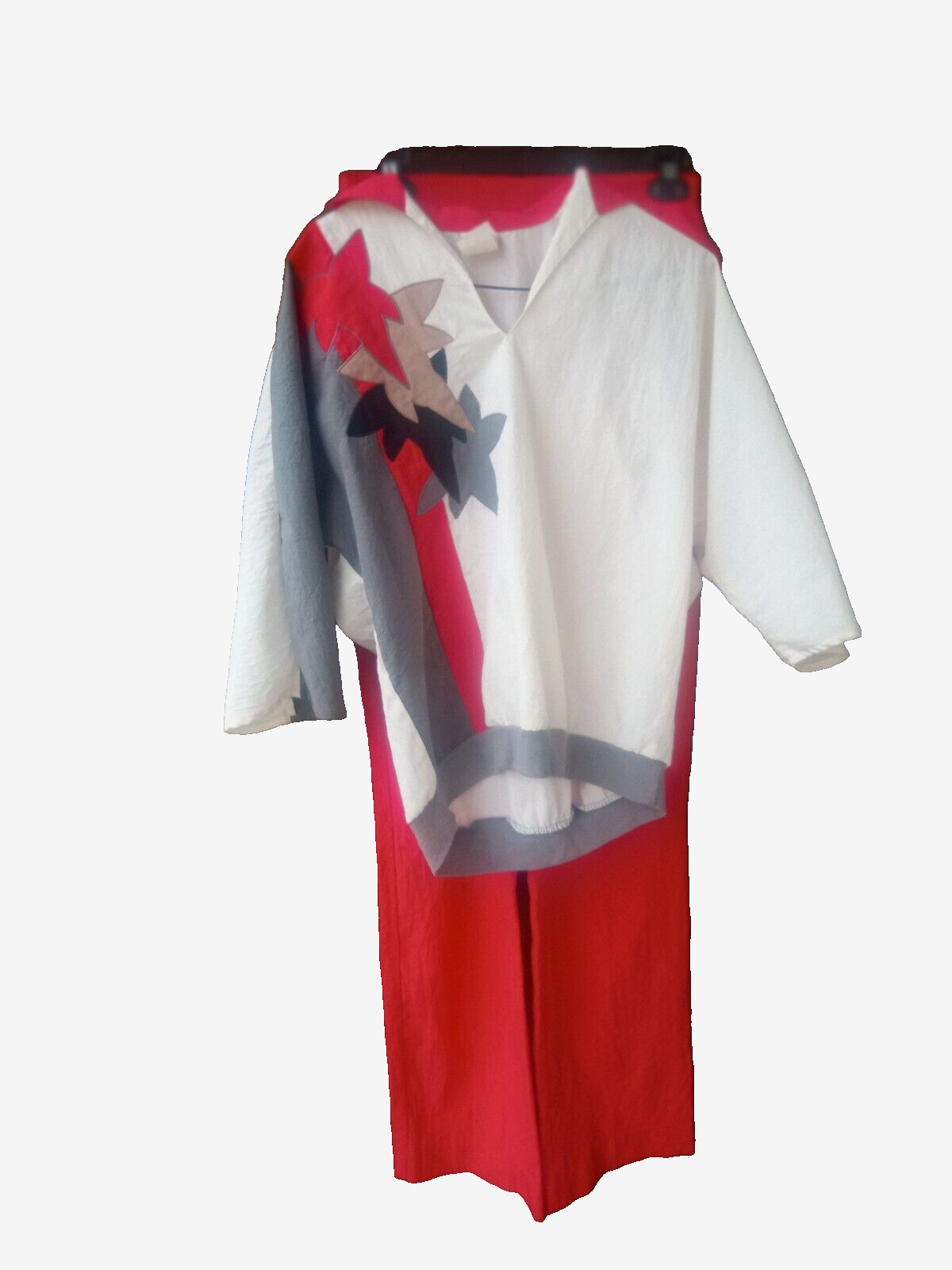 GW Graff Shirt and Pants Red white Gray Vintage | eBay