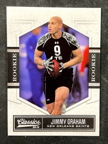 Jimmy Graham New Orleans Saints Rookie RC 2010 Panini