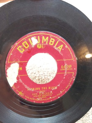 Guy Mitchell with Ray Conniff Singing The Blue / Crazy With Love 45 RPM 7''