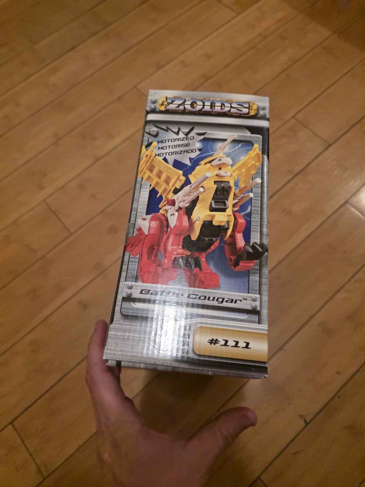 Zoids Battle Cougar #111 Hasbro Model Kit Motorized New In Box Rare 2003 Mint