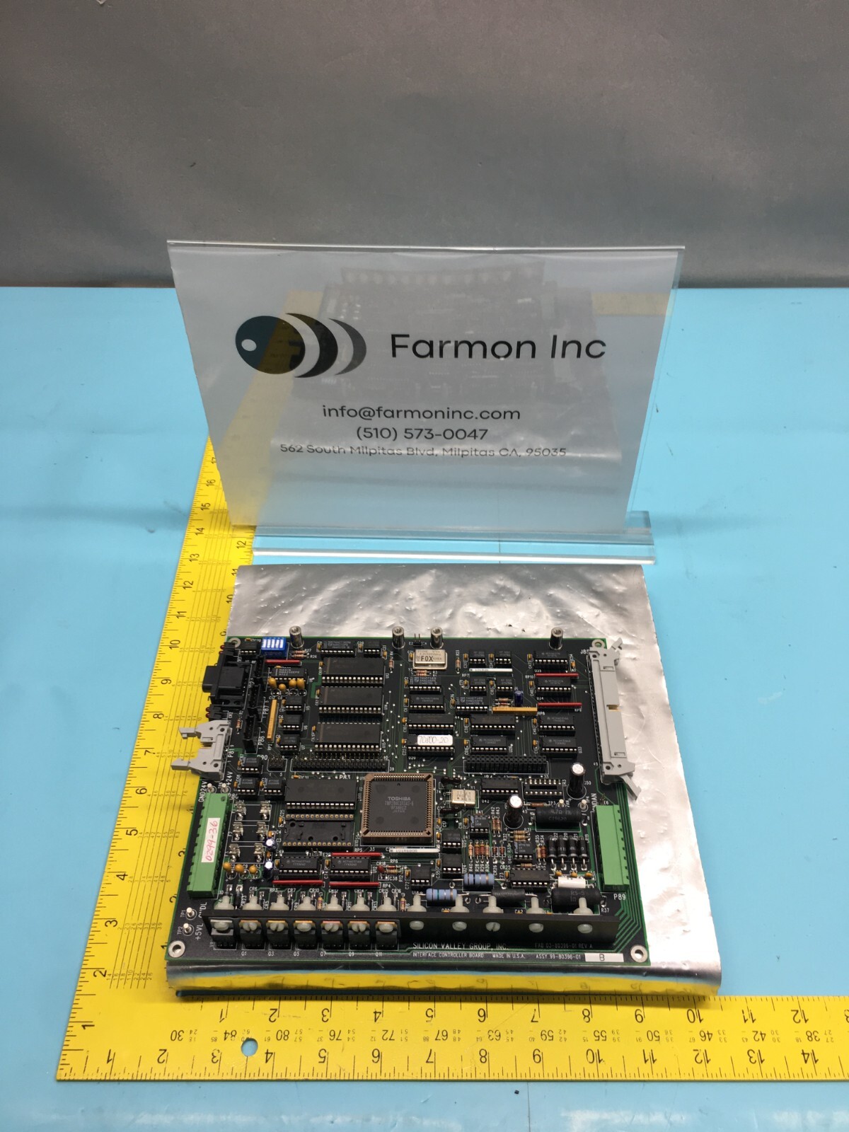 SVG SILICON VALLEY GROUP 99-80396-01 INTERFACE CONTROLLER PCB BOARD, 132422