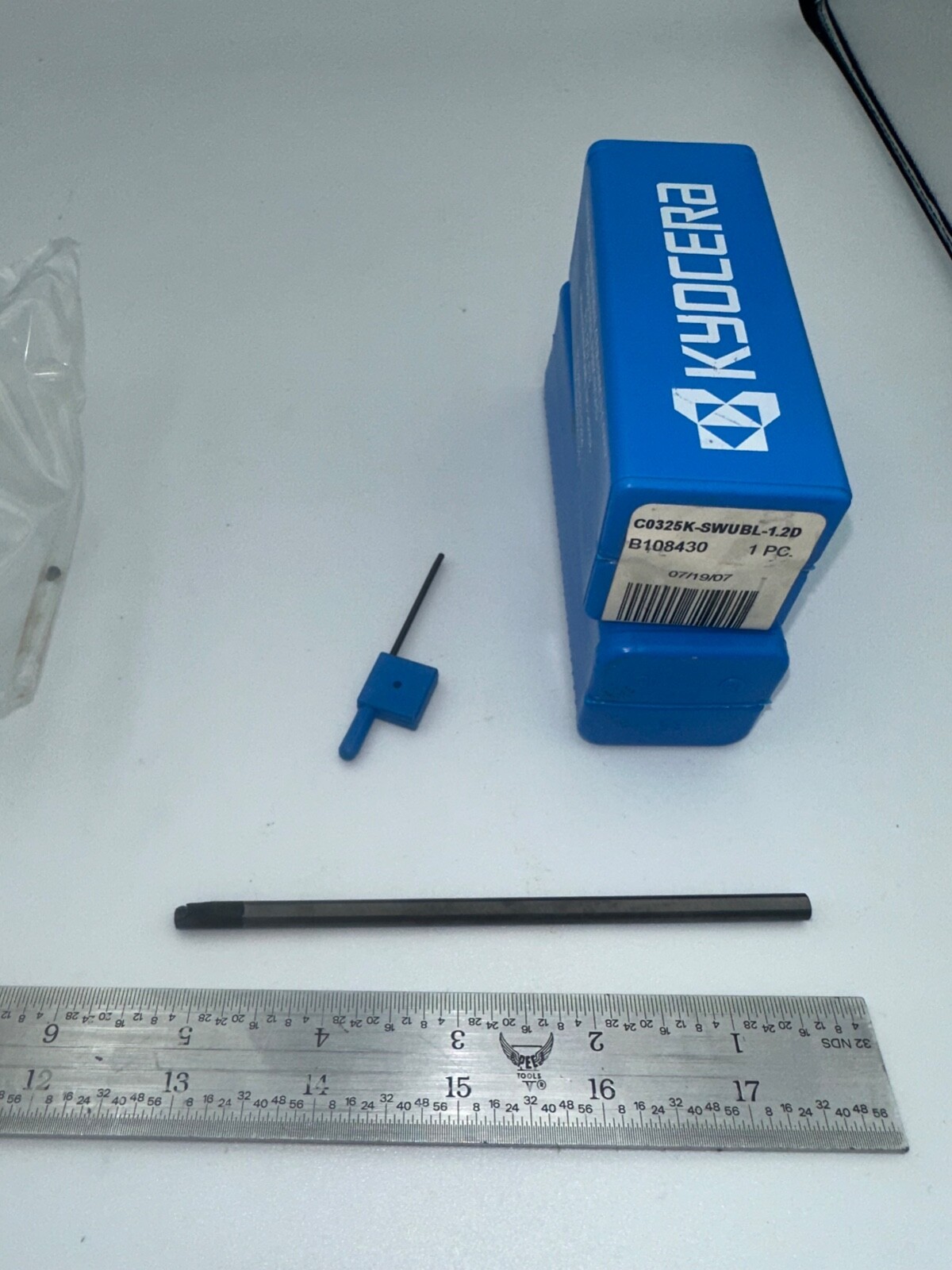 KYOCERA SOLID CARBIDE INDEXABLE BORING BAR C0325K-SWUBL-1.2D