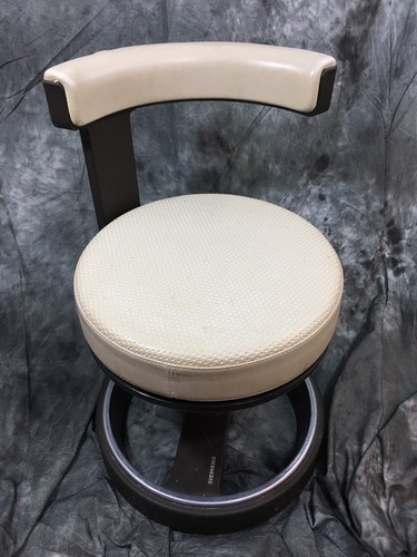 RARE Vintage Industrial German Office - Dental- Medical Stool from Siemens 1970s