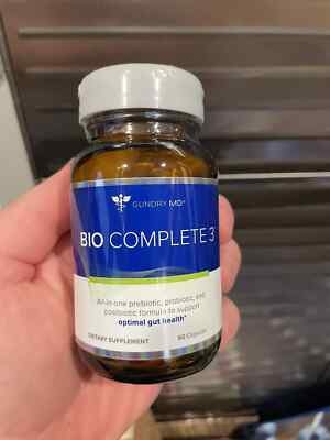 GUNDRY MD BIO COMPLETE 3 Capsules 60 Count NEW PreBiotic ProBiotic & PostBiotic