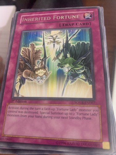Yu-Gi-Oh! TCG Inherited Fortune Stardust Overdrive SOVR