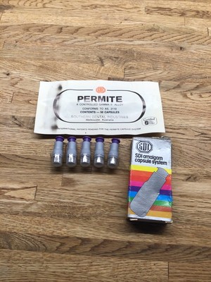 SDI Permite C Amalgam Capsule System 5 Capsules New Old Stock B-1
