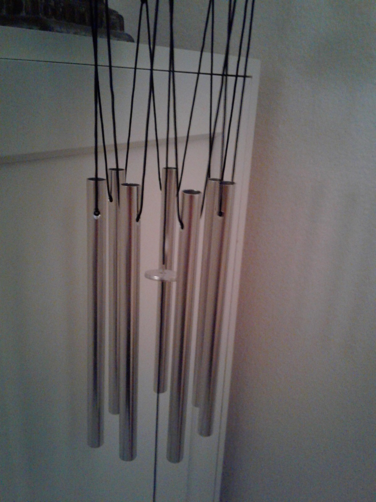 Disney  Tinkerbell Umbrella Solar Wind Chime Solar LED Lighted