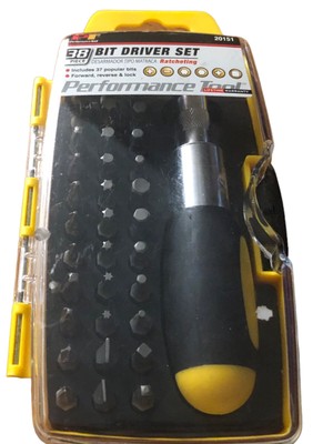 PERFORMANCE TOOL 38 PIECE RATCHETING SCREWDRIVER SET