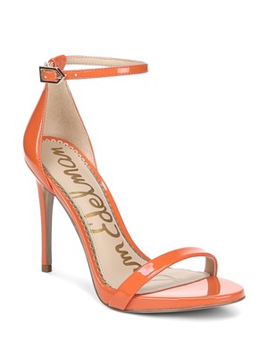 

SAM EDELMAN Женские оранжевые стеганые босоножки Ariella с круглым носком на шпильке 11 м, Оранжевый, F5435S3