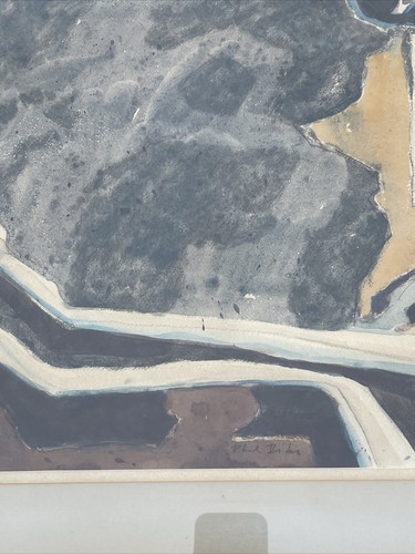 Phil Dike Painting Famous California landscape abstract EXPRESSIONISM modernism