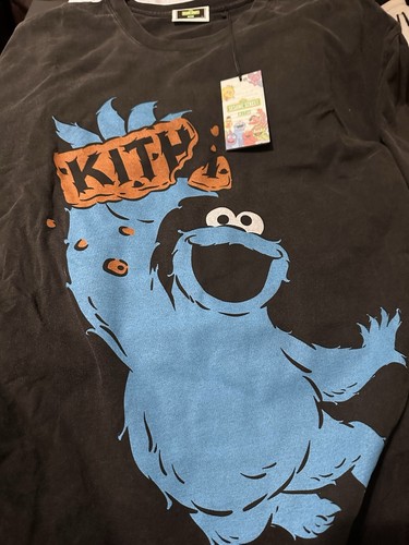 Tシャツ・カットソー Kith x Sesame Street Cookie Monster Tee Kith X Sesame Street Cookie Monster Vintage Tee | eBay