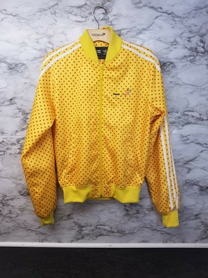adidas pharrell williams yellow polka dot jacket