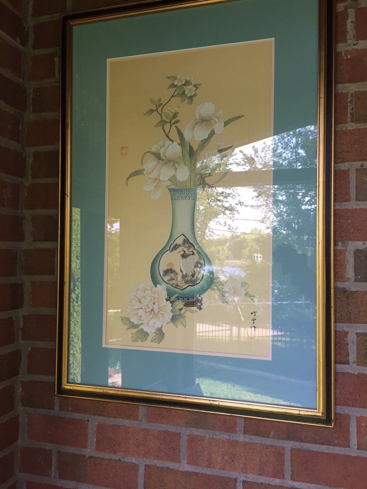 2 Magnificent Chinese watercolor silk 26