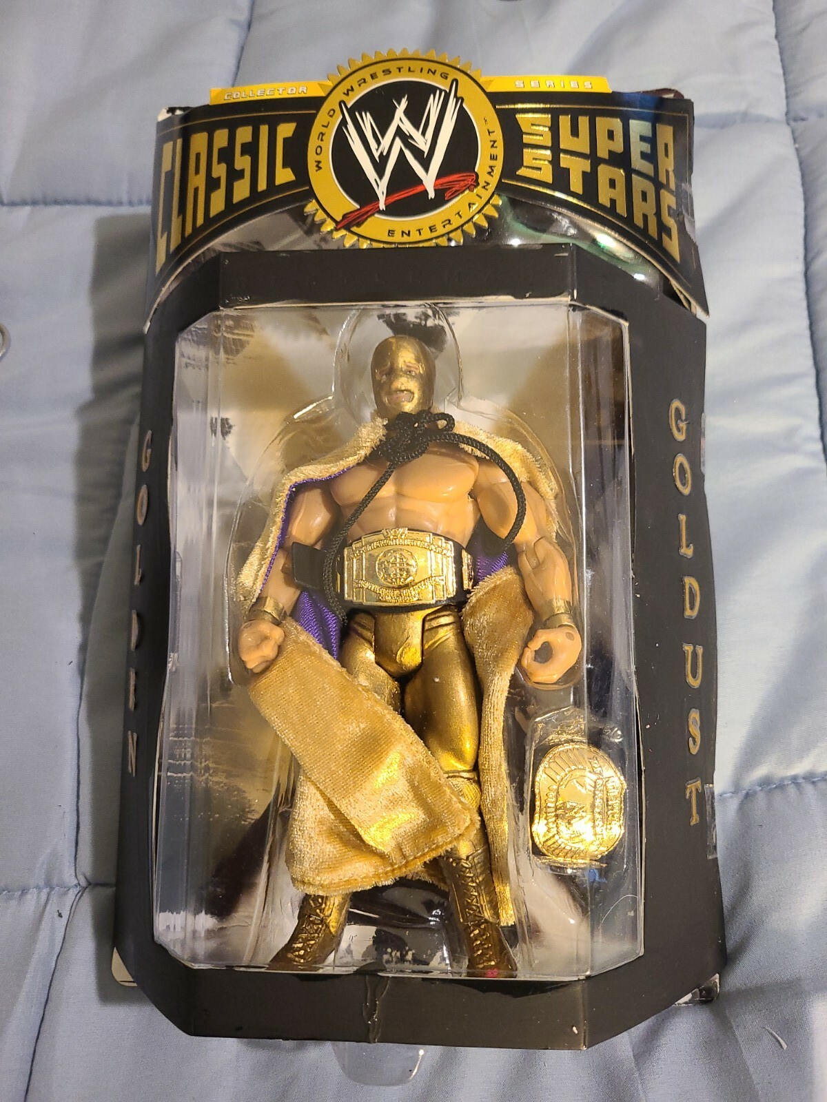 WWE JAKKS CLASSIC WRESTLING SUPERSTARS CUSTOM 👀 (GOLDEN