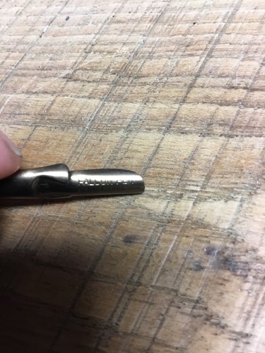 Lot Of 10 Esterbrook & Co Brass Falcon 048 Calligraphy Fountain Pen Dip Nib #44