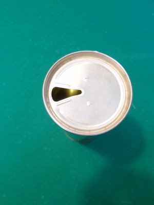 Rare Vintage Nice Suntory Real Draft Japan 1000 ml. Straight Steel Beer Can