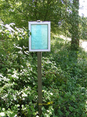 Photo 12x8 Stewardship Scheme Map at Clare's Wood Off Hall Road c2011
