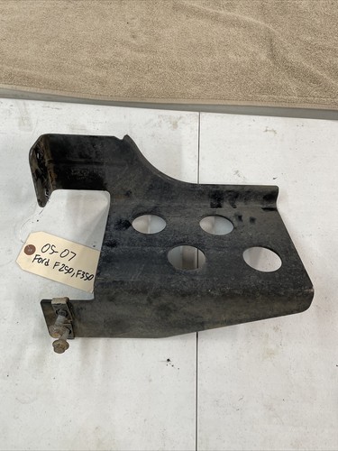 05-07 FORD F250 F350 SHORT BED FRONT FUEL TANK SKID PLATE GUARD COVER SHIELD oem