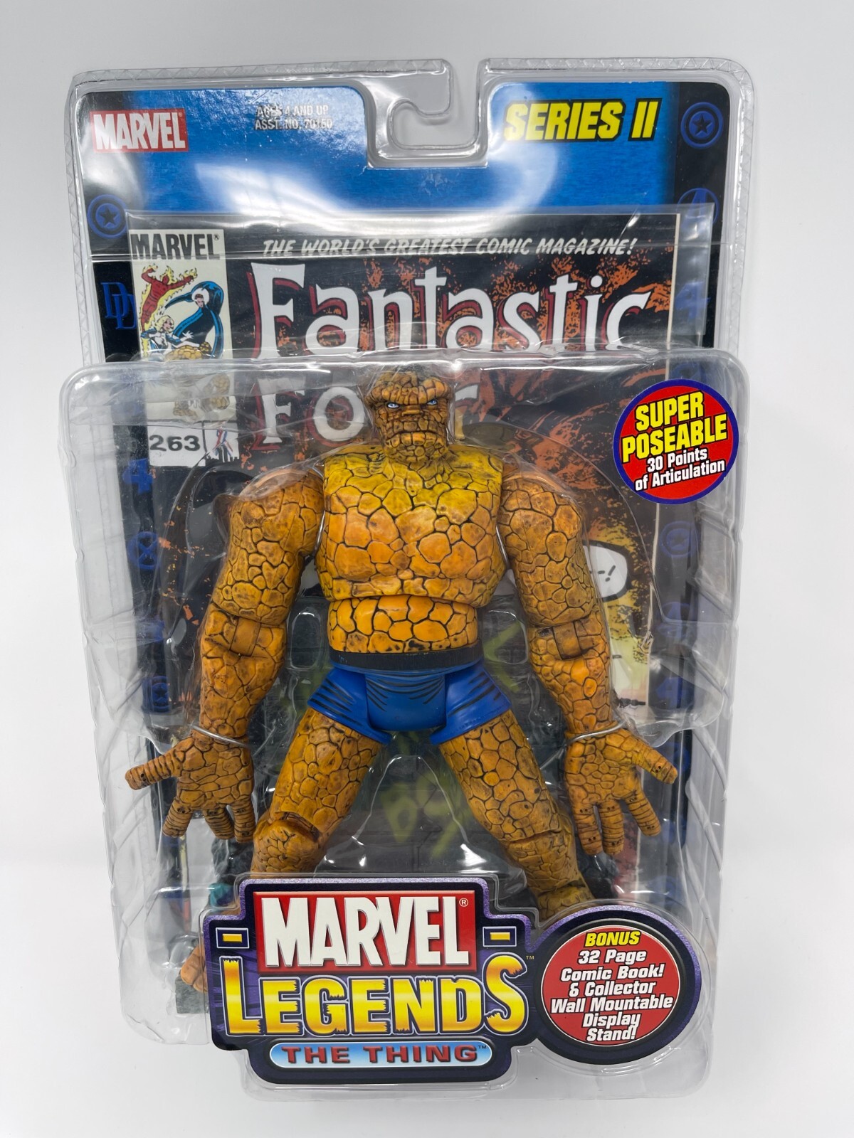 Marvel Legends - The Thing - Series II - Version Includes FF